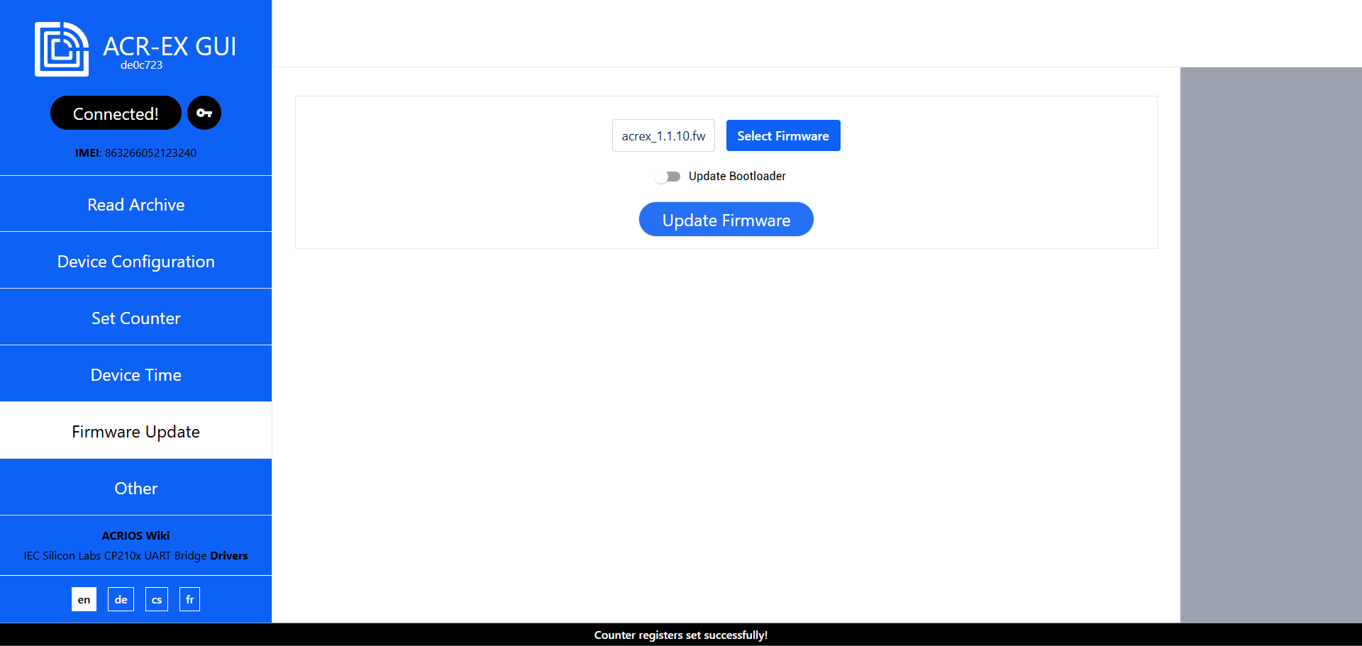 acr-ex_guiFwUpdateSelect